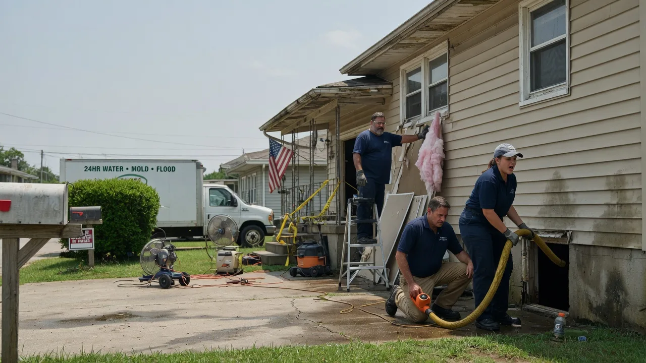 Water Damage Repair in New Columbia, PA near me